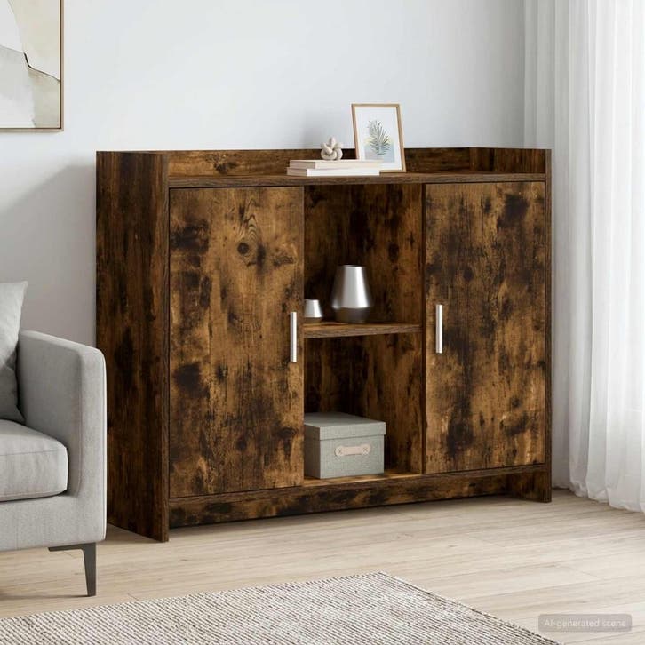 vidaXL Dressoir 98,5 x 33 x 80 cm PB, Maison & Meubles, Armoires | Dressoirs, Envoi