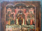 Icoon - Pokrov van de Moeder Gods - Hout