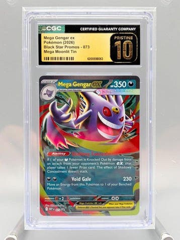 Pokémon Graded card - Mega Gengar ex - Black Star Promos -, Nieuw