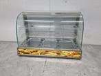 HCB Vitrine chaude en acier inoxydable 95 cm 230V Horeca, Verzenden, Nieuw in verpakking