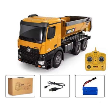 RC Dumper Vrachtwagen met Afstandsbediening - Bestuurbaar, Hobby en Vrije tijd, Verzenden, Nieuw