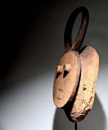 Mask - Baule - Ivoorkust - authentiek ritueel masker