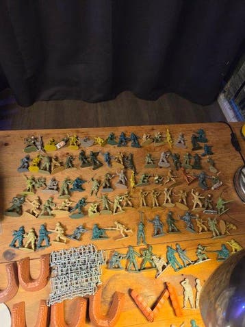airfix - Figuur - Grote partij airfix soldaten (191) -