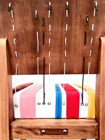 Stoel - Hout, Lakleer, Bont, Plastic - Stoel - PANOBJCT’s