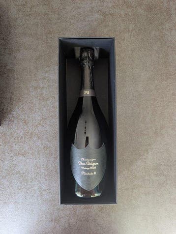 2008 Dom Pérignon, P2 - Champagne Brut - 1 Bouteille (0,75, Verzamelen, Wijnen, Nieuw