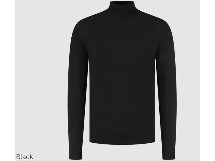 Boston Brothers Coll Pullover - Heren - 100% katoen - Zwart, Vêtements | Hommes, Vêtements Homme Autre, Envoi