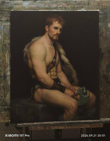 Antonio Senese (XX-XXI) - Guerriero, Antiek en Kunst