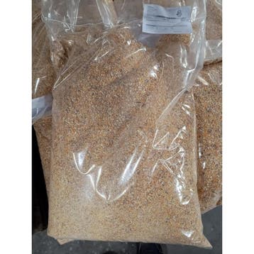 Gebroken mais - 20 kg - losse zak (label licht paars), Nieuw