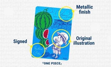 Shueisha - 2 Card - One Piece - Monkey D. Luffy Promo card,, Nieuw