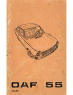 1970 DAF 55 COUPÉ INSTRUCTIEBOEKJE DUITS