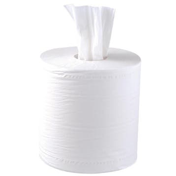 Handdoekrollen Wit | 6 rollen | 2 laags | 18(h) x 18(Ø)cm, Verzenden, Nieuw in verpakking