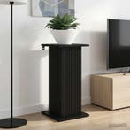 vidaXL Plantenstand 2 pcs Zwart 30,5 x 30 x 60,5 cm Bewerkt, Verzenden