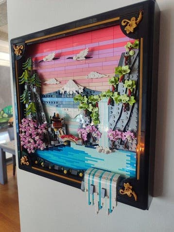 Lego Set - 31218 - Art - Landschap met Japanse
