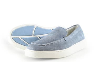Greve Loafers in maat 42 Blauw, Kleding | Heren, Schoenen, Loafers, Zo goed als nieuw, Greve, Verzenden