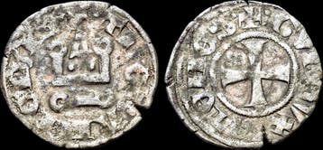 1287-1308ad Crusader Principality of Achaea Guy Ii de la..., Verzenden