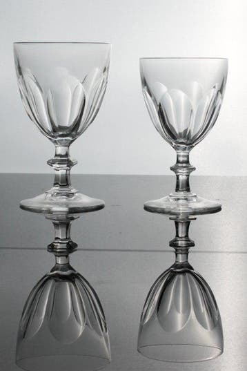 Cristal dArques - Verre à vin (10) - Assie - Cristal - Asie