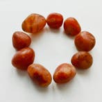 Route de la Soie, Asie centrale Agate rouge Perles de