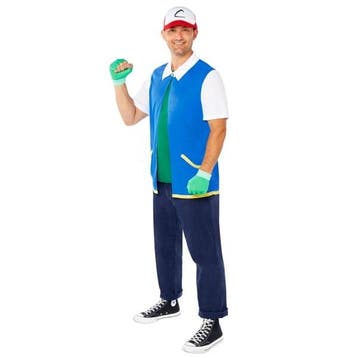 Volwassenen Kostuum Pokemon Ash, Verzenden, Nieuw