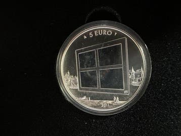 Nederland. 5 Euro 2011 Het Schilderkunst vijfje - Eerste
