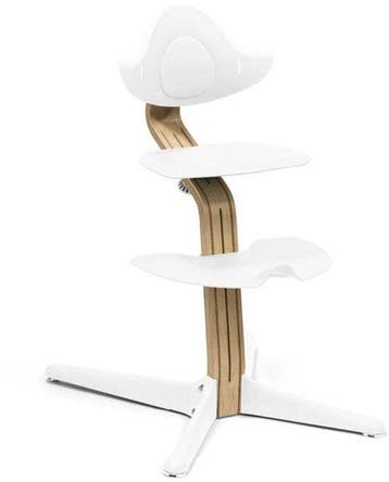 2dekans | Stokke® Nomi® Kinderstoel - Eiken - Wit, Ophalen of Verzenden