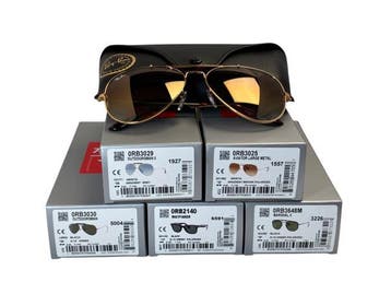 Veiling - Ray-Ban | Exclusieve Collectie | Vijf Iconische Zo, Nieuw