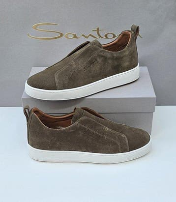 Santoni - Sneakers - Maat: EU 44 - Nieuw met tags, Nieuw