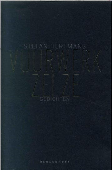 Vuurwerk zei ze 9789029074575 Stefan Hertmans, Verzenden, Zo goed als nieuw, Stefan Hertmans