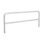 Fietsaanleunbeugel 2 fietsen Safety met tussenbuis 200 cm Be, Verzenden, Nieuw