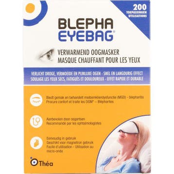 Blepha Eyebag – Verwarmend Oogmasker tegen Droge & Vermoeide, Verzenden, Nieuw