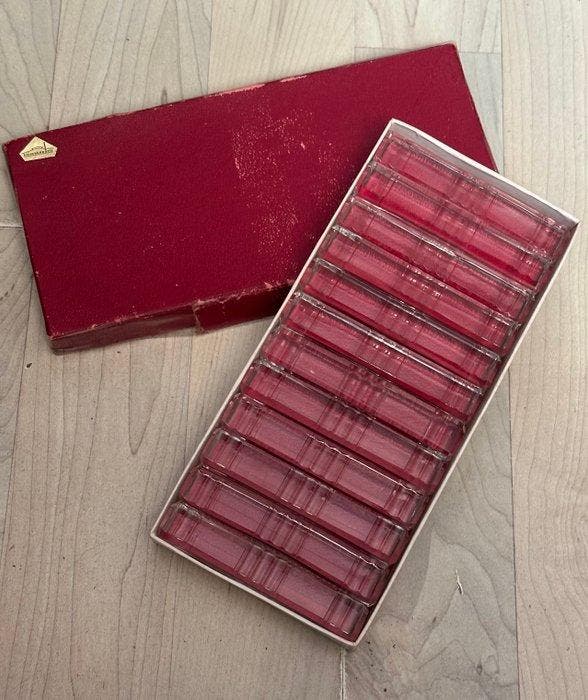 Porte couteau (12) - Cristal - Art Deco, Antiquités & Art, Art | Objets design