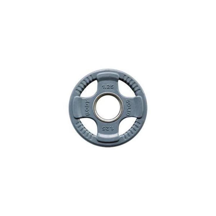 Body-Solid Gekleurde Rubberen Olympische Halterschijven 50mm, Sports & Fitness, Équipement de fitness, Envoi