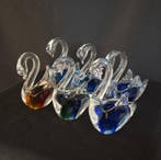 Vetreria di Murano - Sculpture, Cigni - 12 cm - Verre de, Antiek en Kunst