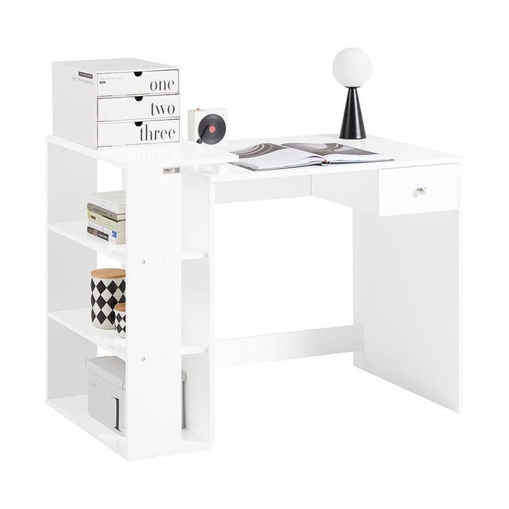 2dekans | SoBuy FWT35-W Bureau Werktafel Computertafel -, Maison & Meubles, Bureaux, Enlèvement ou Envoi