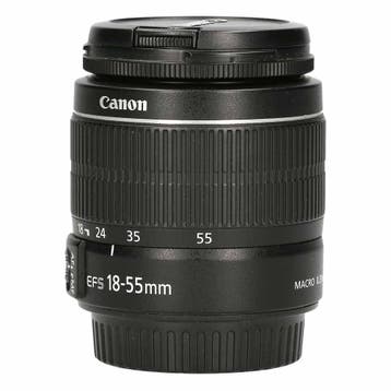 Canon EF-S 18-55mm f/3.5-5.6 III met garantie, Ophalen of Verzenden, Gebruikt