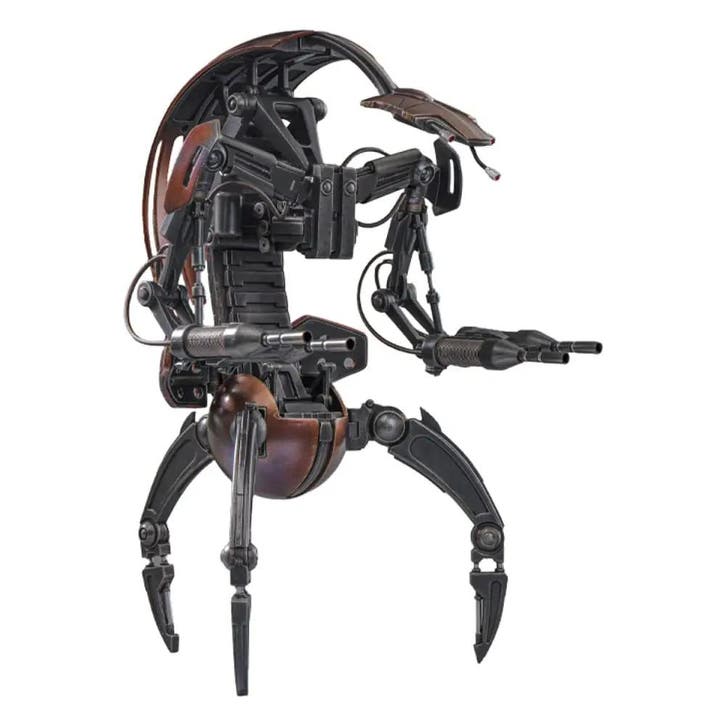 Star Wars Episode I Action Figure 1/6 Droideka 27 cm, Collections, Star Wars, Enlèvement ou Envoi