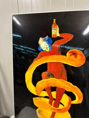 Bitter Campari – XXL Emaille Reclamebord – Leonetto