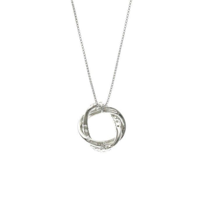 Vendome Aoyama - Ketting met hanger Platina, Handtassen en Accessoires, Antieke sieraden