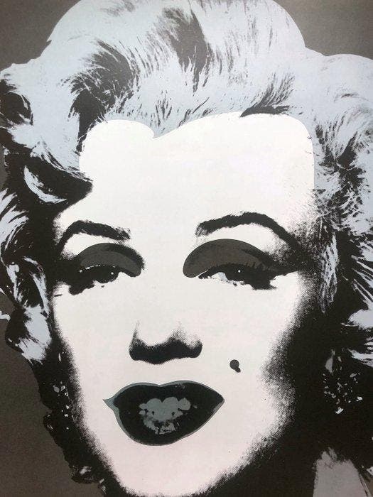 Andy Warhol (after) - [WALL POSTER] Marilyn Monroe - Offset, Antiek en Kunst, Kunst | Tekeningen en Fotografie