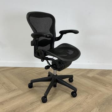 herman Miller Aeron, Antraciet, formaat A, Bureaustoel