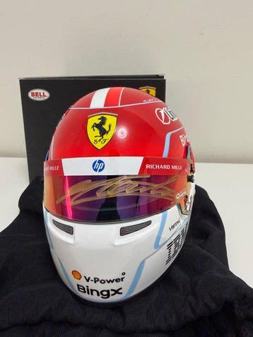 Ferrari - Charles Leclerc - 2026 - Schaal 1:2 helm, Verzamelen, Nieuw