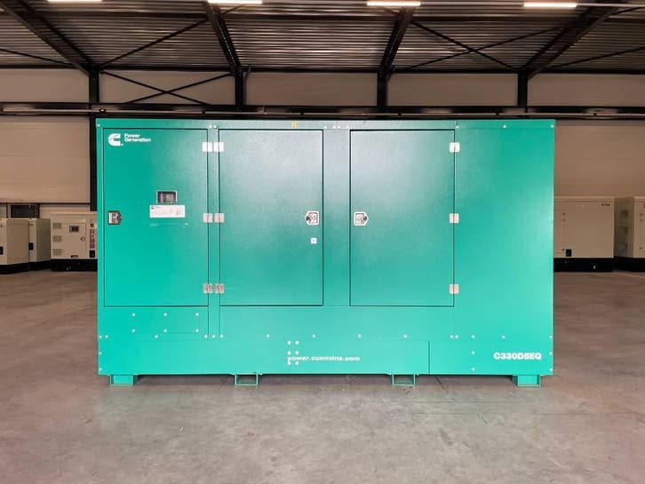 Cummins C330D5EQ - 330 kVA Generator - DPX-18516-Q, Zakelijke goederen, Machines en Bouw | Aggregaten, Ophalen of Verzenden