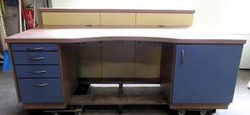 Tafel, Bureautafel, Kantoortafel 210cm, Nieuw in verpakking