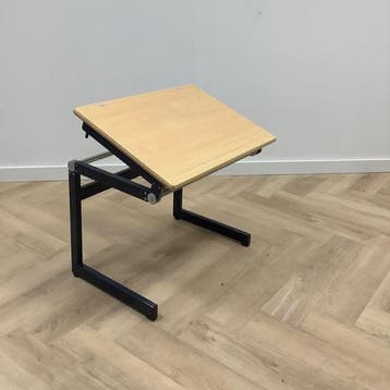 verstelbare schooltafel / tekentafel  (bxd) 69,5x49,5 cm,, Huis en Inrichting, Gebruikt