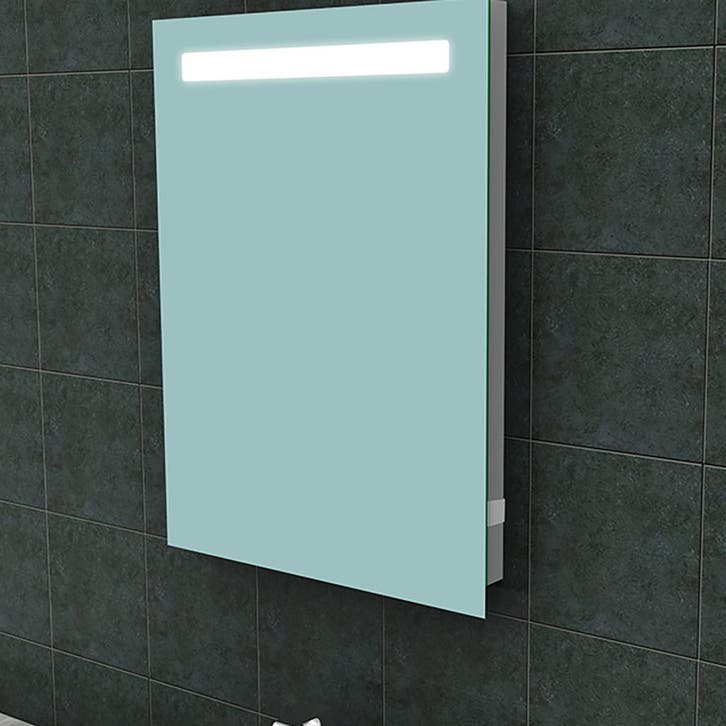 LED Spiegel 60x80cm | 6W | 6400K | Stopcontact & Verstelbaar, Huis en Inrichting, Woonaccessoires | Spiegels, Nieuw, Verzenden