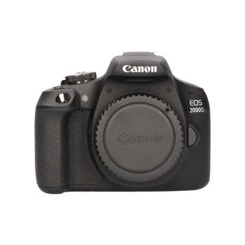 Canon EOS 2000D met garantie, Ophalen of Verzenden