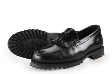 Timberland Loafers in maat 43 Zwart, Loafers, Verzenden, Zo goed als nieuw, Timberland