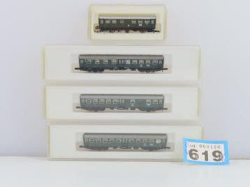 Märklin Z - 8754/5755/5753/8708 - Wagon de marchandises pour