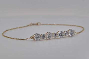 Zonder minimumprijs - Armband - 14 karaat Geel goud -, Nieuw
