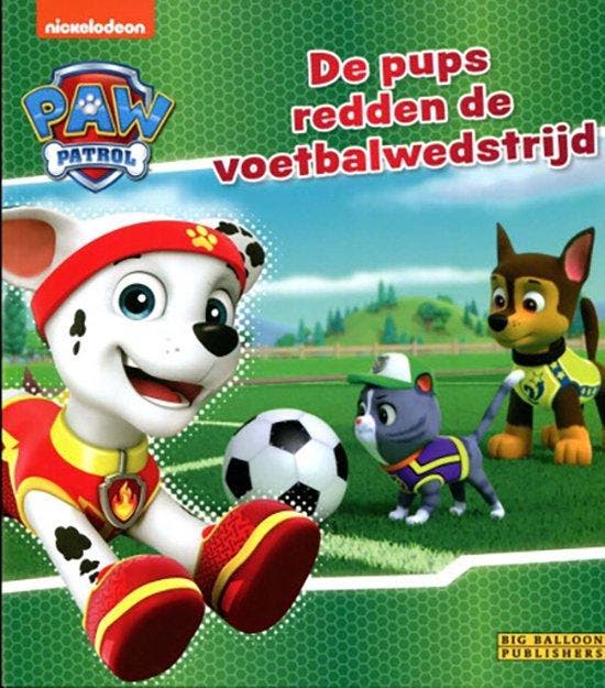 Paw Patrol - De pups redden de voetbalwedstrijd - Softcover, Boeken, Kinderboeken | Kleuters, Gelezen, Verzenden