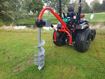 Kraffter Grondboor frame Mechanisch